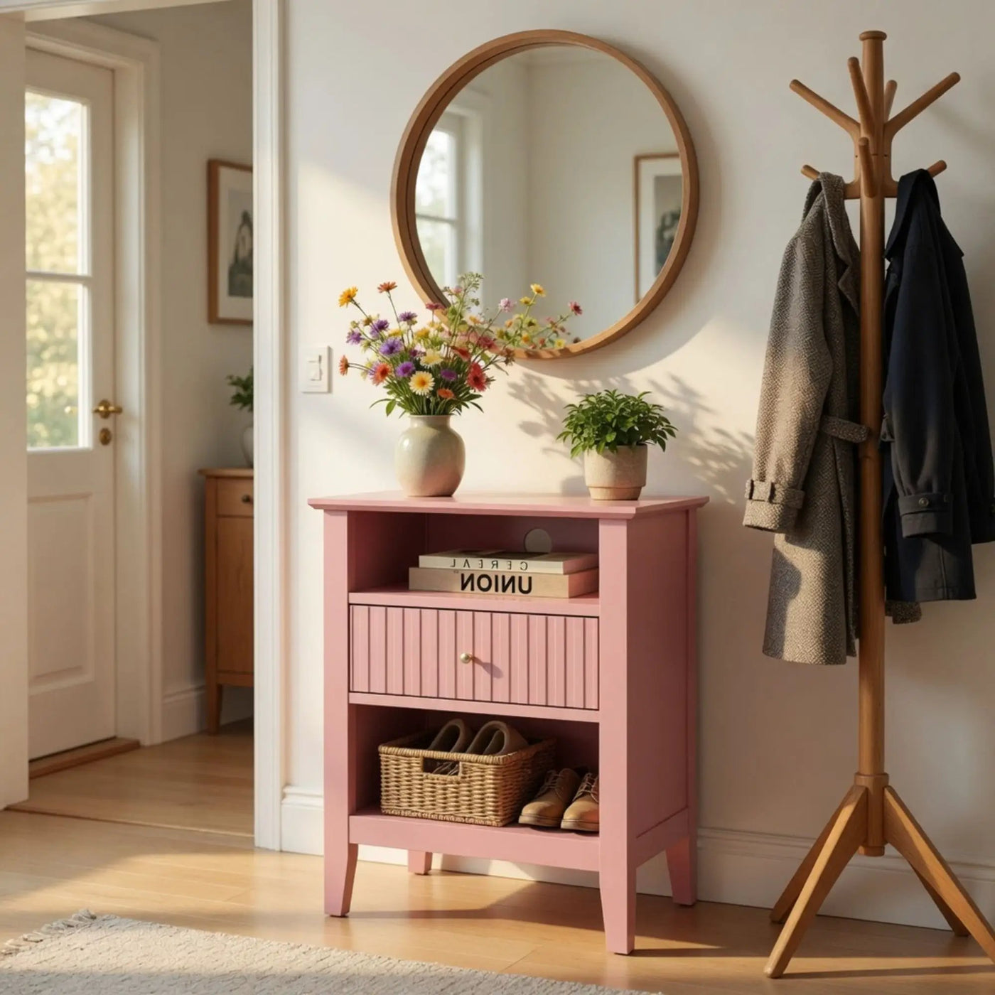 Fluted Nightstand With 2 Drawers by HouseOfZazla