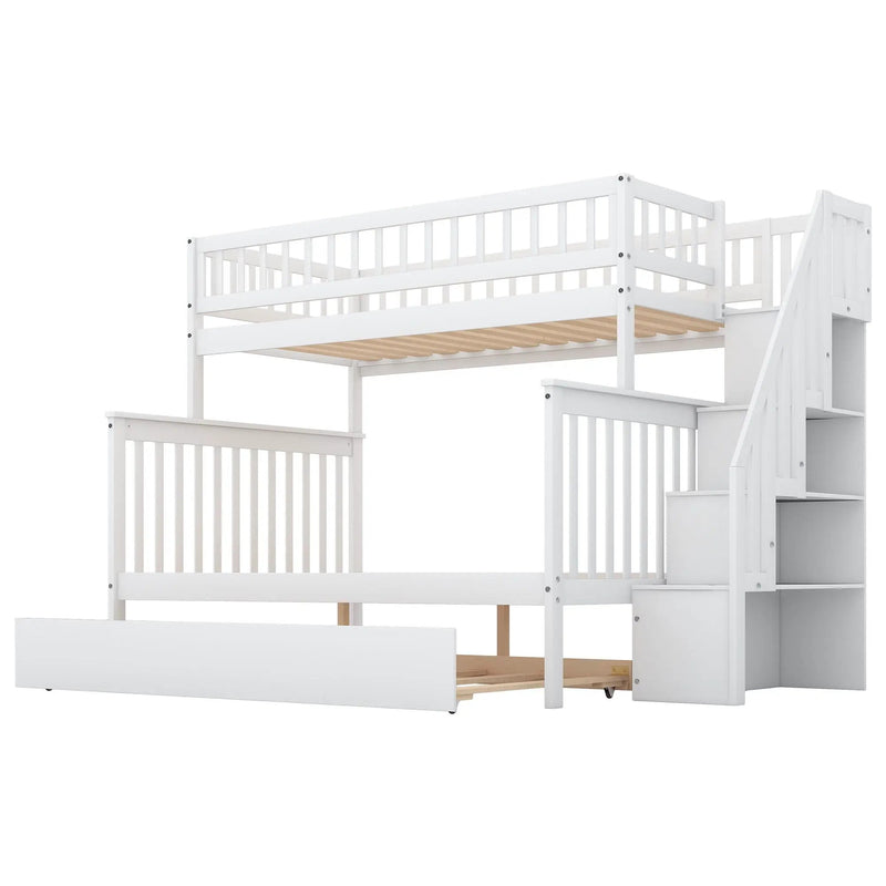 Bunk Bed With Staircase by Unique Piece Furniture