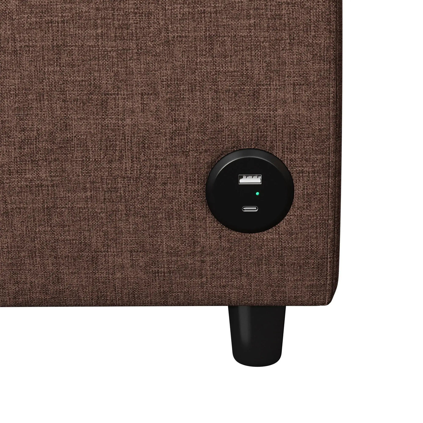 Pull Out Sofa Bed Loveseat Sleeper With Twin Size Memory Mattress With Two USB Ports For Living Room Spaces by HouseOfZazla