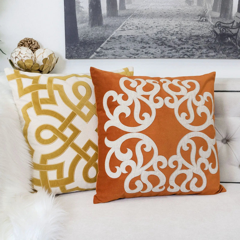 Dora - Pillow Cover With Matching Back by Unique Piece Furniture
