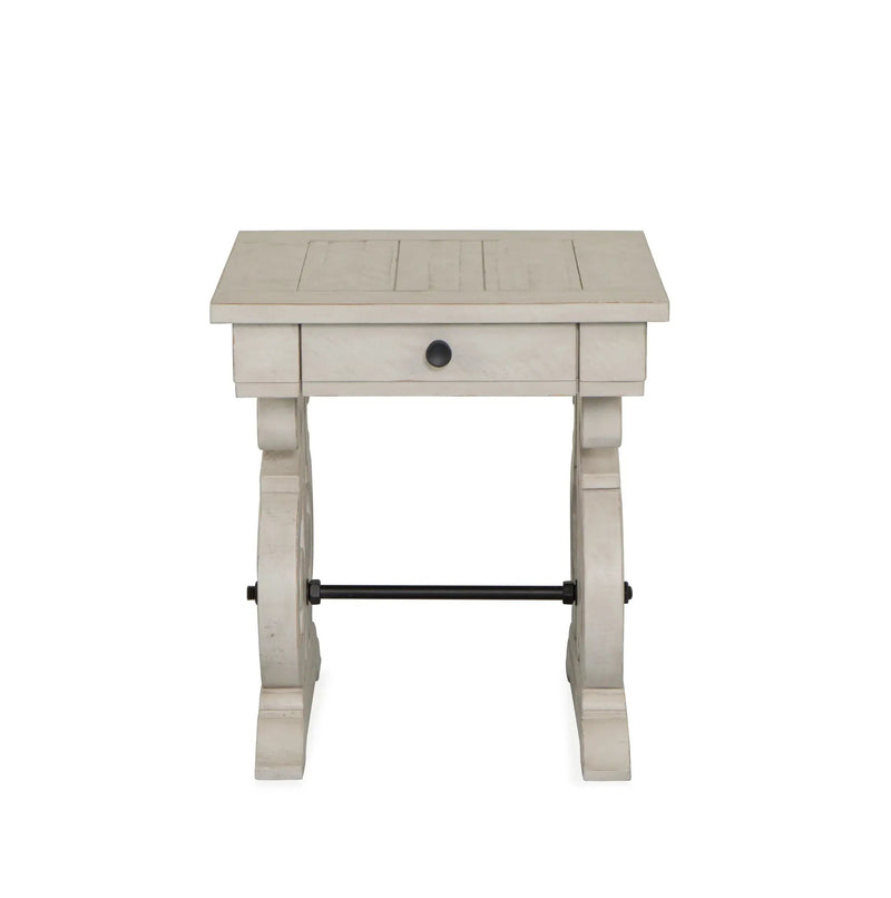 Bronwyn - Rectangular End Table - Alabaster by Unique Piece Furniture