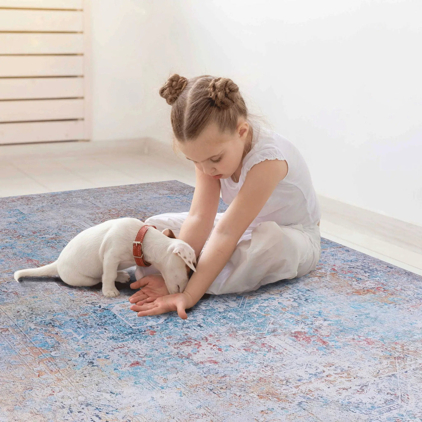 Maval - Area Rug Washable by HouseOfZazla