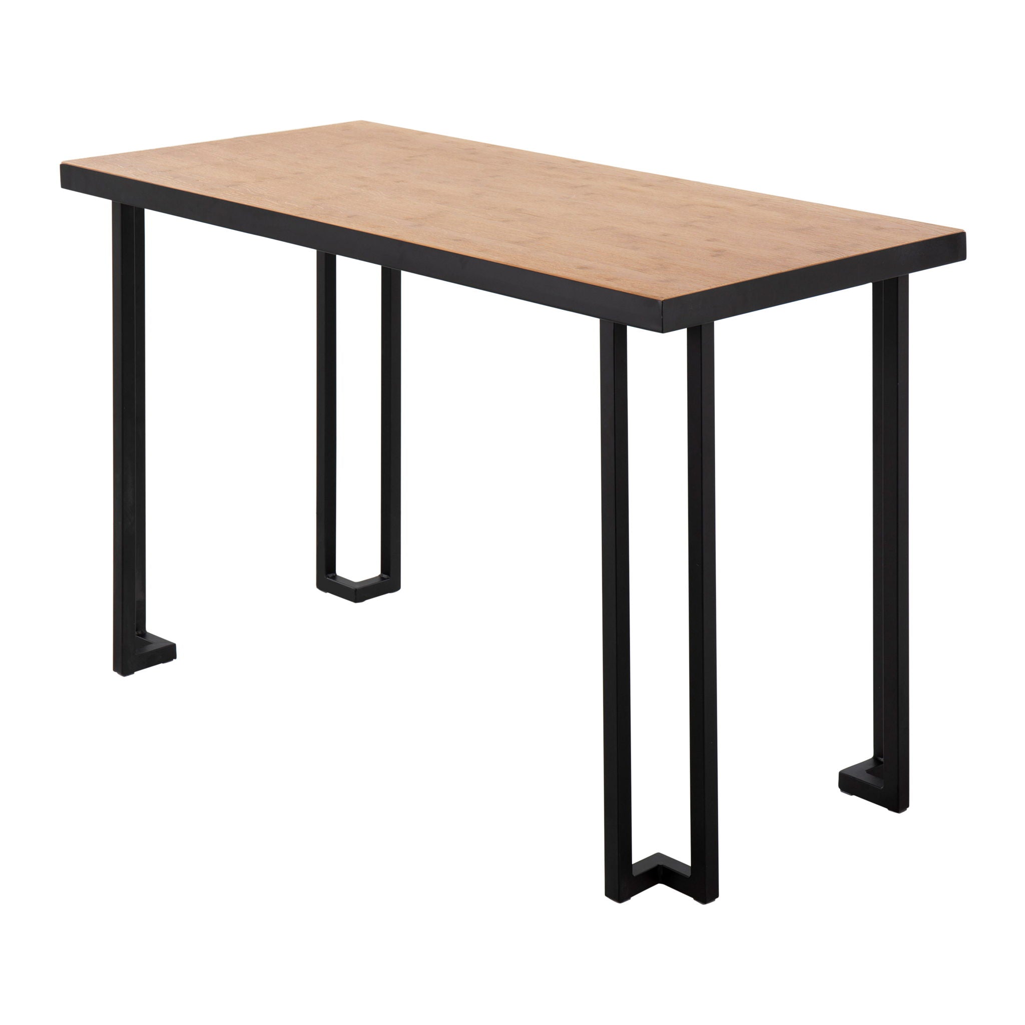 Roman - Industrial Desk - Black / Natural by HouseOfZazla