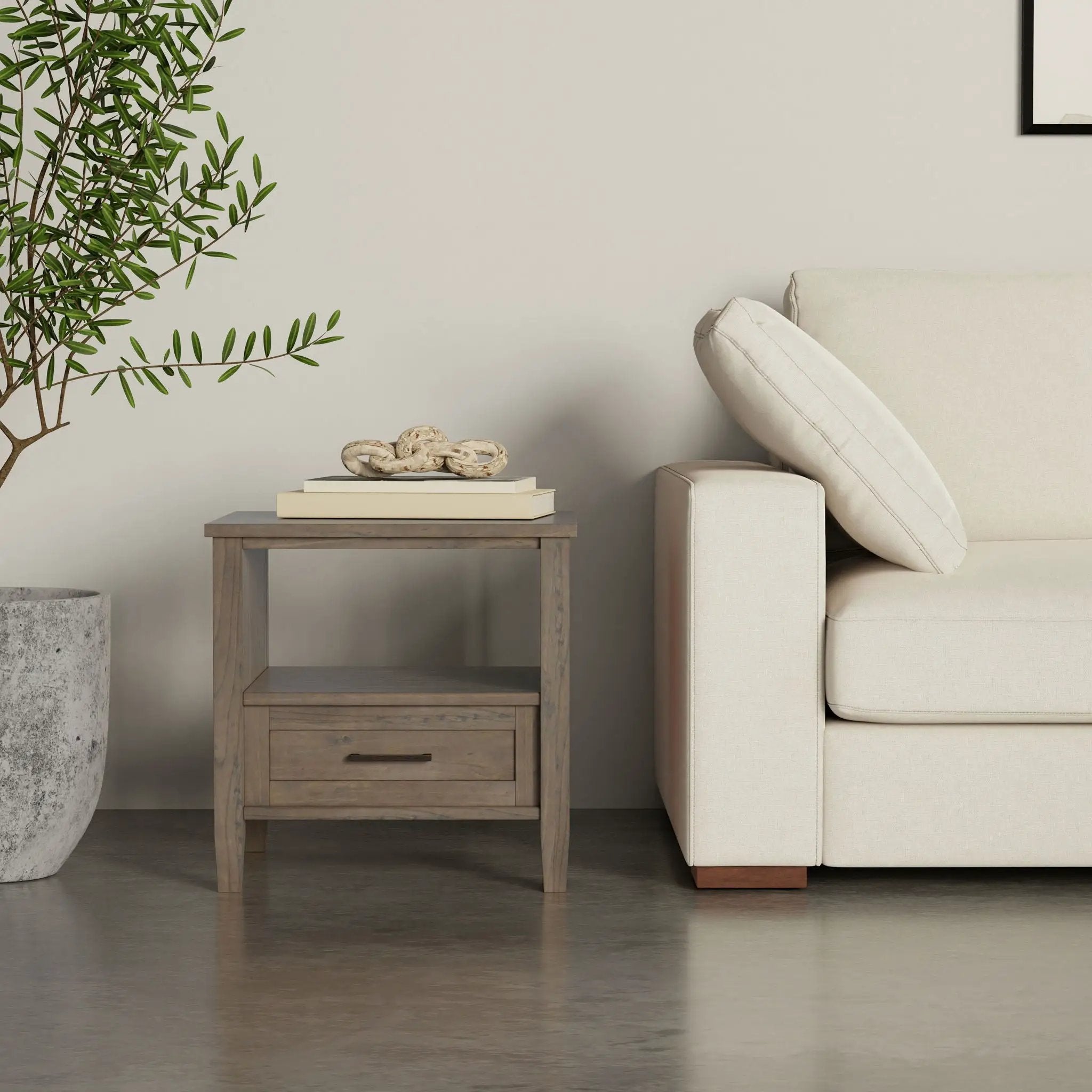 Ela - End Table - Brown by Unique Piece Furniture