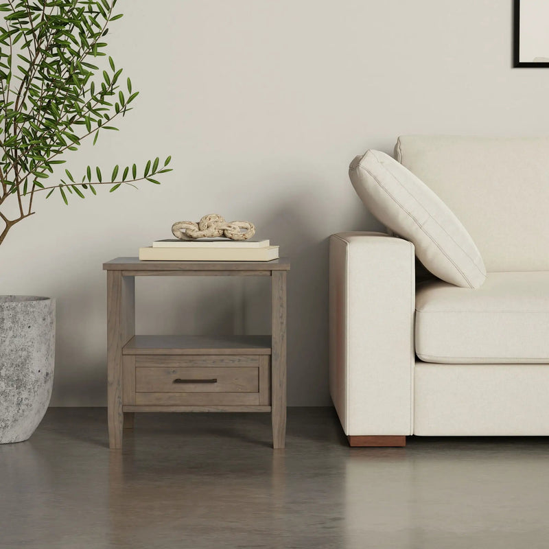 Ela - End Table - Brown by Unique Piece Furniture