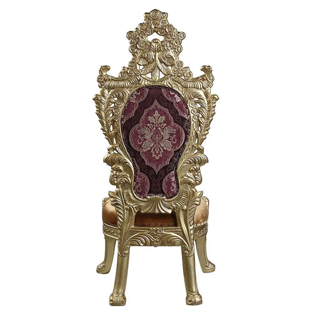 Bernadette - Side Chair (Set of 2) - Pattern Fabric & Gold by Unique Piece Furniture