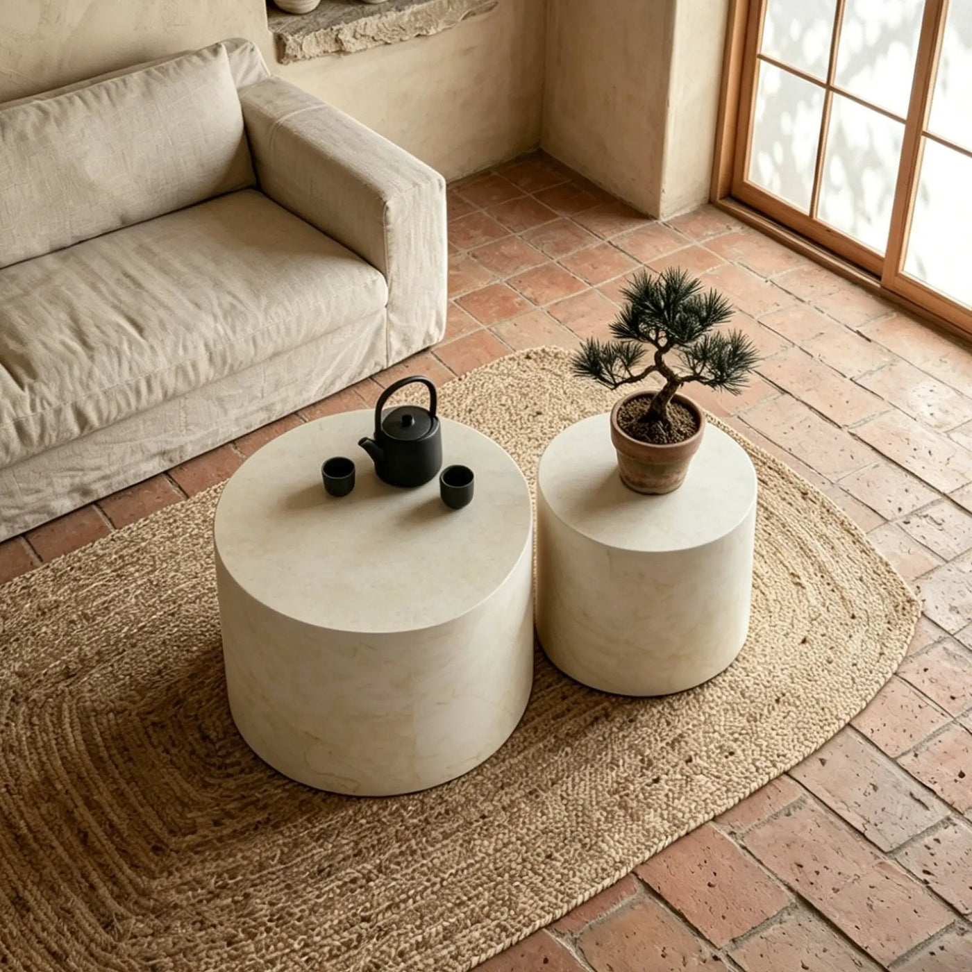 Set of 2 Nesting Tables by HouseOfZazla