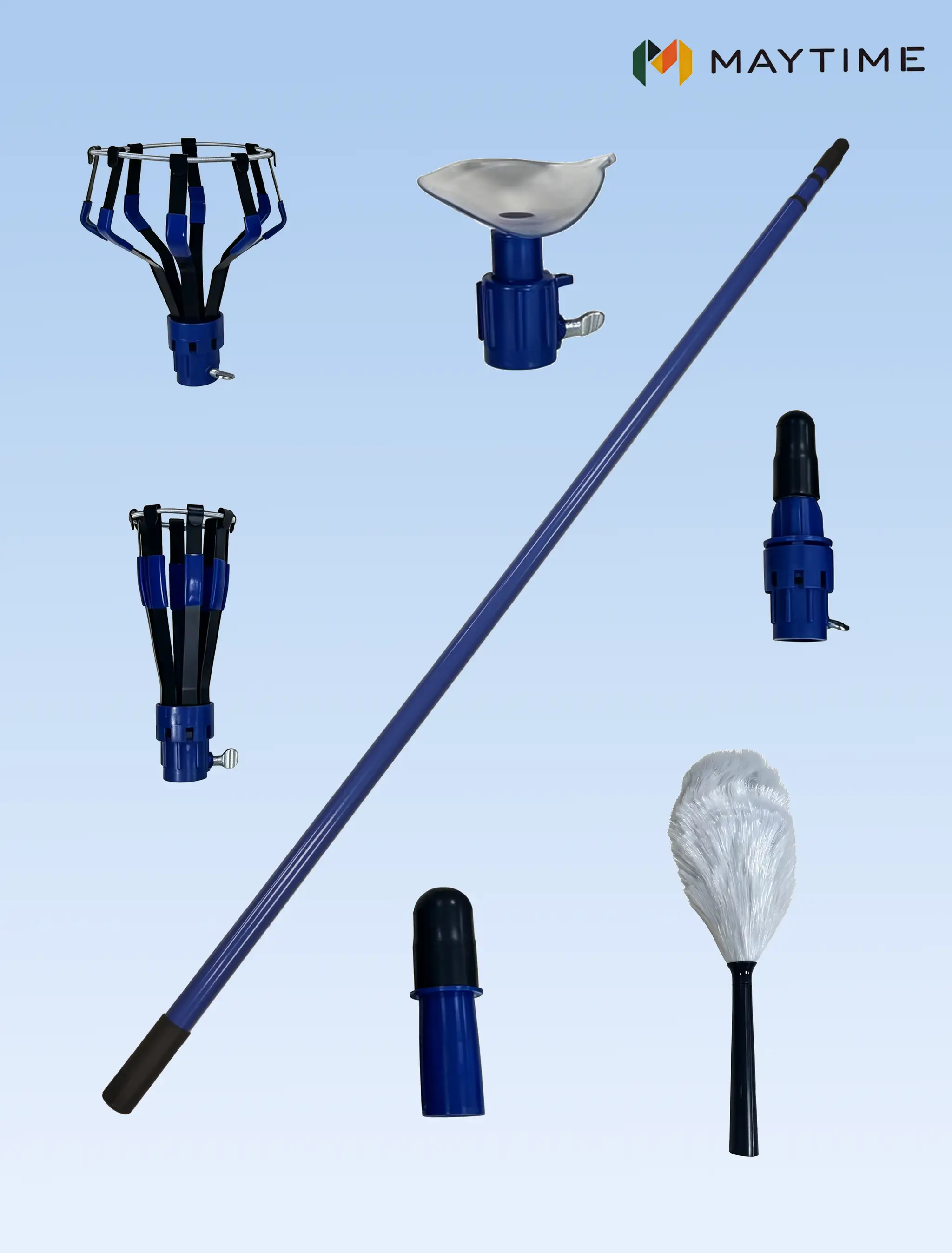 Bulb Changer Kit with 11 FT Pole by HouseOfZazla