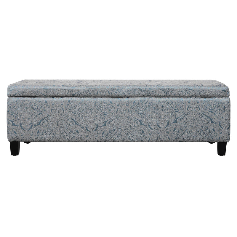 Indoor Jacquard Storage Ottoman Bench by HouseOfZazla