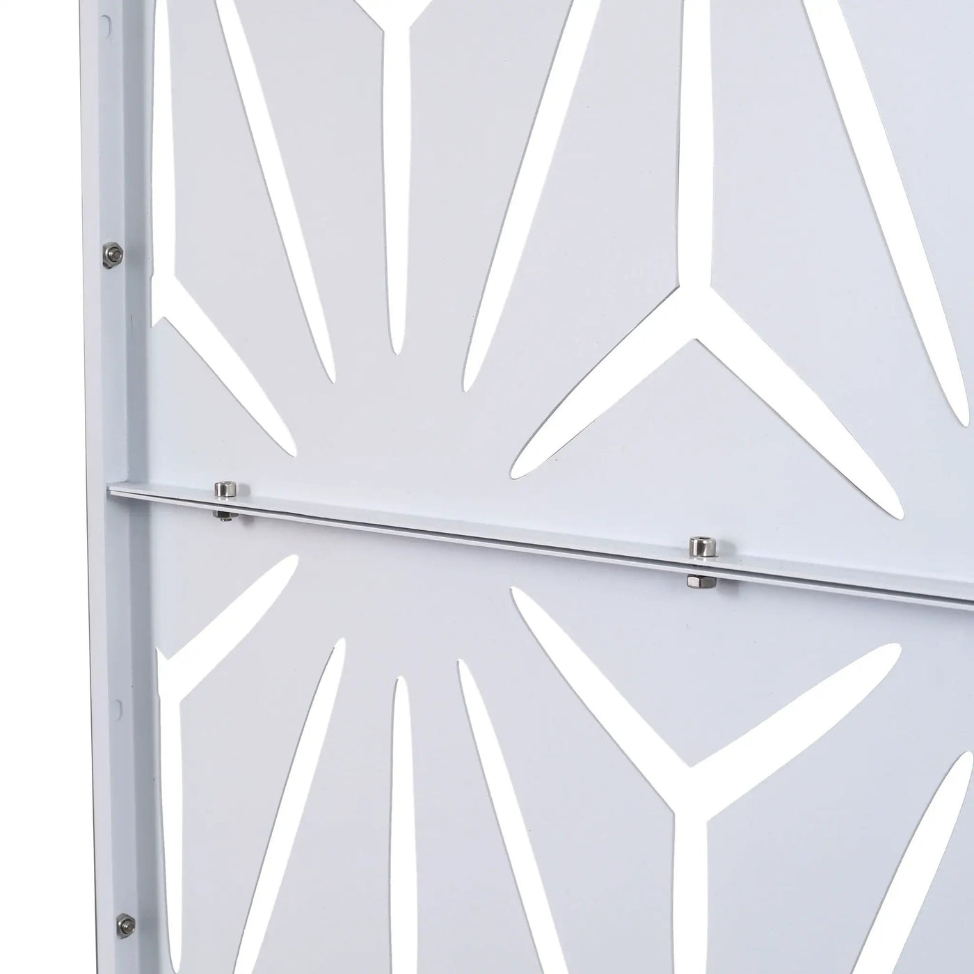 Outdoor & Indoor Metal Privacy Screen, Freestanding Decorative Panels by HouseOfZazla