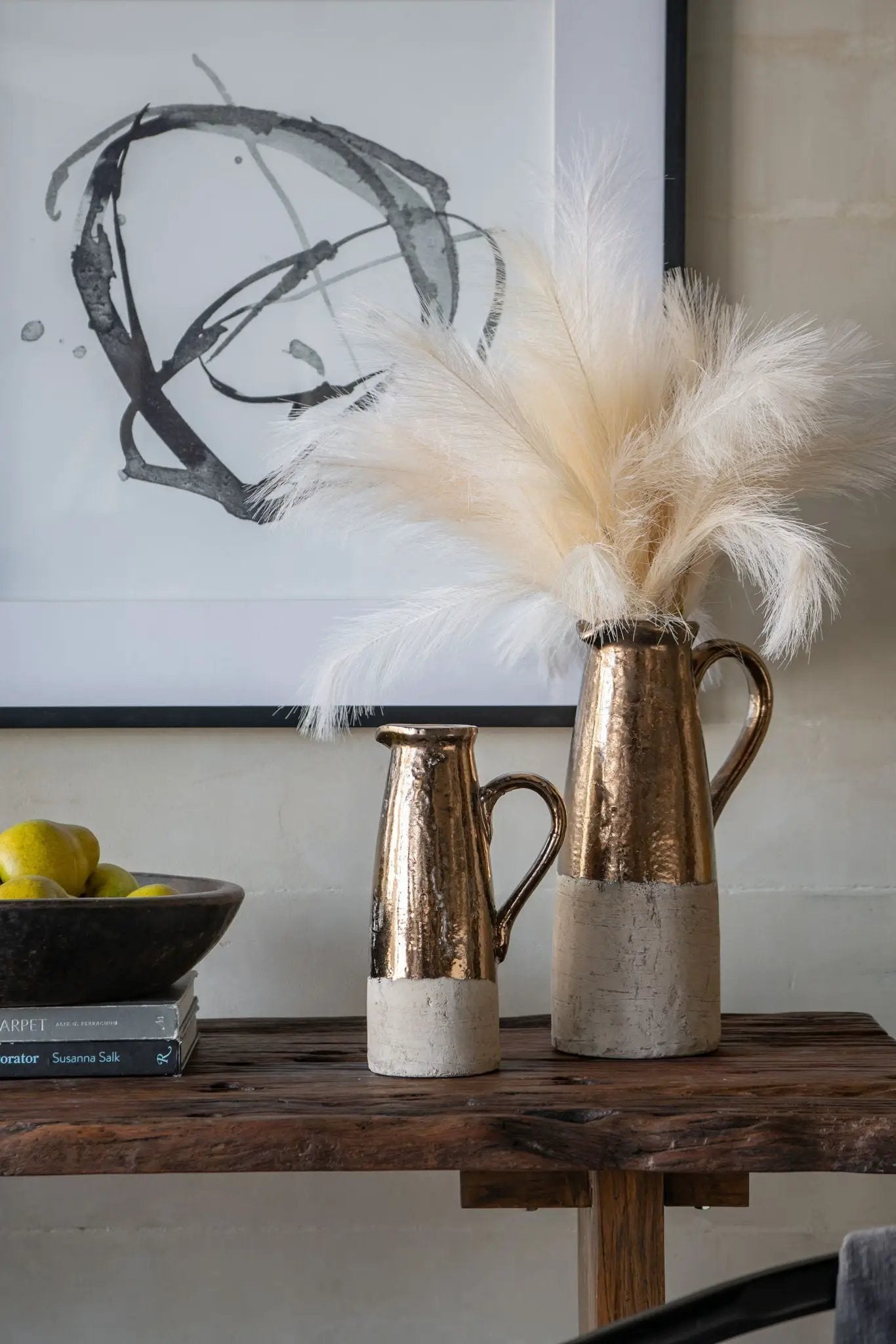 Candia - Terracotta Pitcher by HouseOfZazla