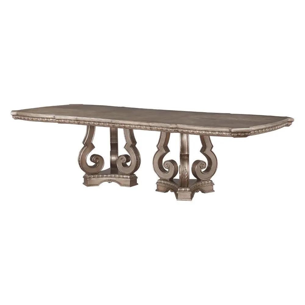 Northville - 30" Dining Table - Antique Silver by Unique Piece Furniture