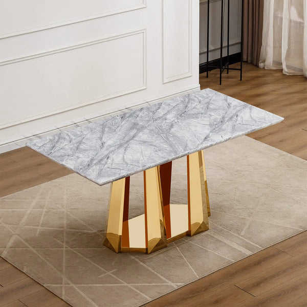 Marble Dining Table for 6 People, photo 2 of 10