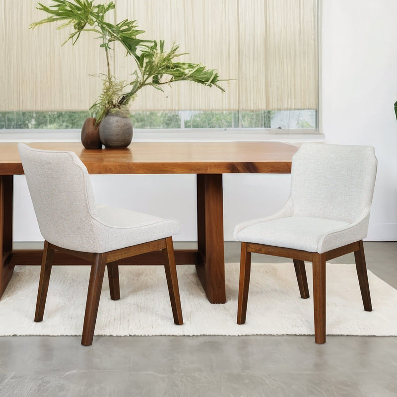 Ellis - Dining Chair (Set of 2) - Beige by HouseOfZazla