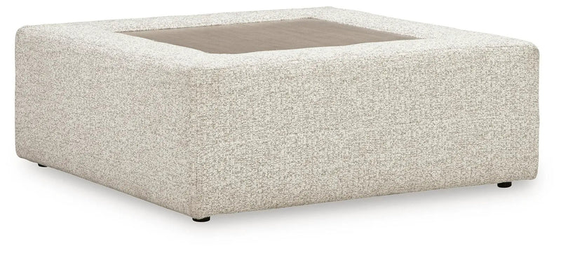 Ashbourne Estate - Oversized Accent Ottoman - Snowstone by Unique Piece Furniture