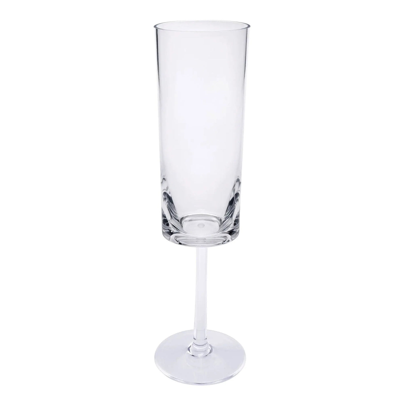 Oval Halo - Acrylic Champagne Flutes (Set of 4) by HouseOfZazla
