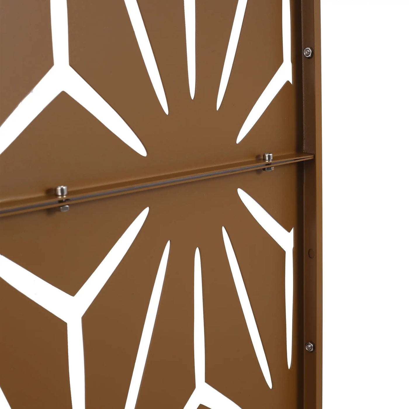 Outdoor & Indoor Metal Privacy Screen, Freestanding Decorative Panels by HouseOfZazla
