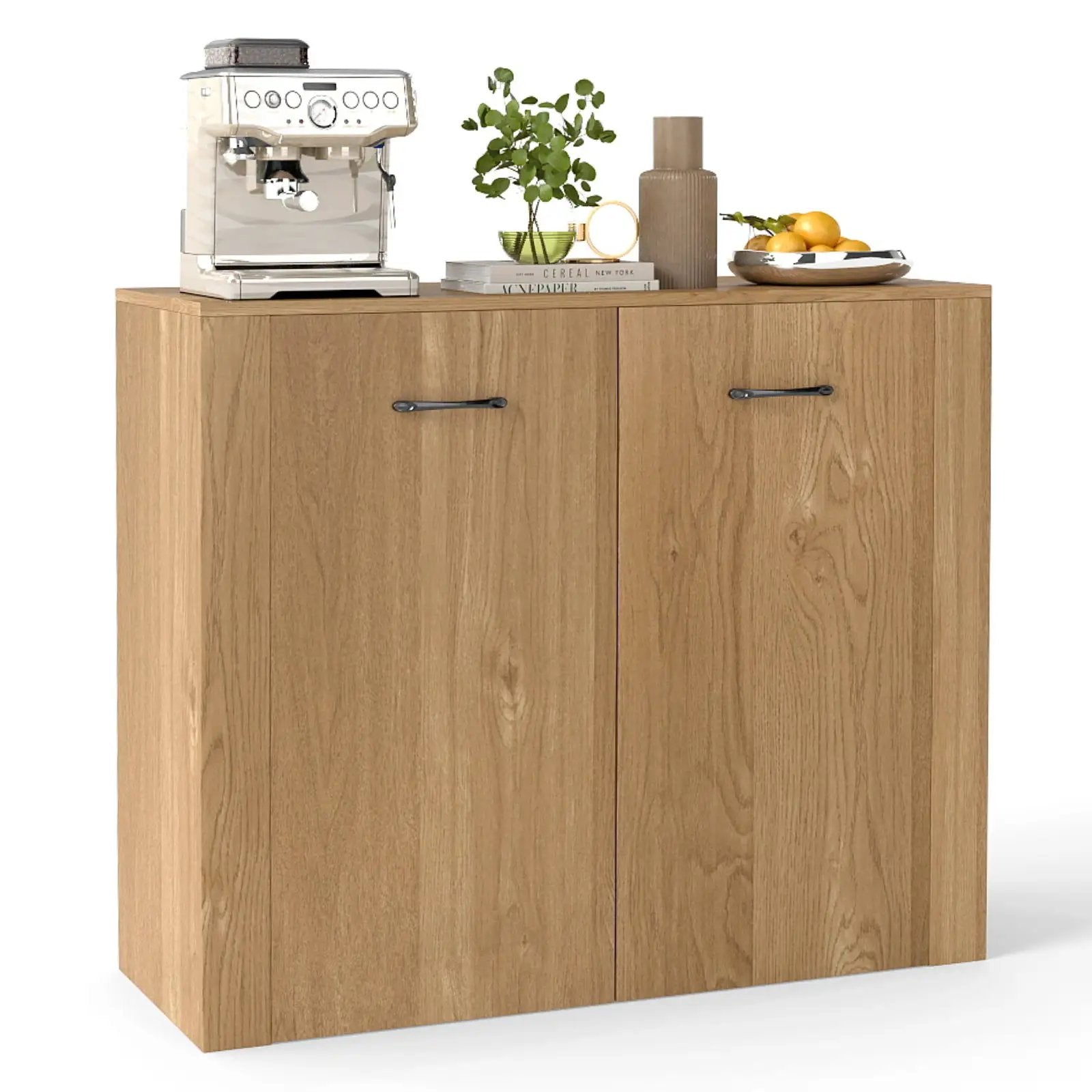 38" Buffet Modern Sideboard Cabinet with Storage by DirectDeals