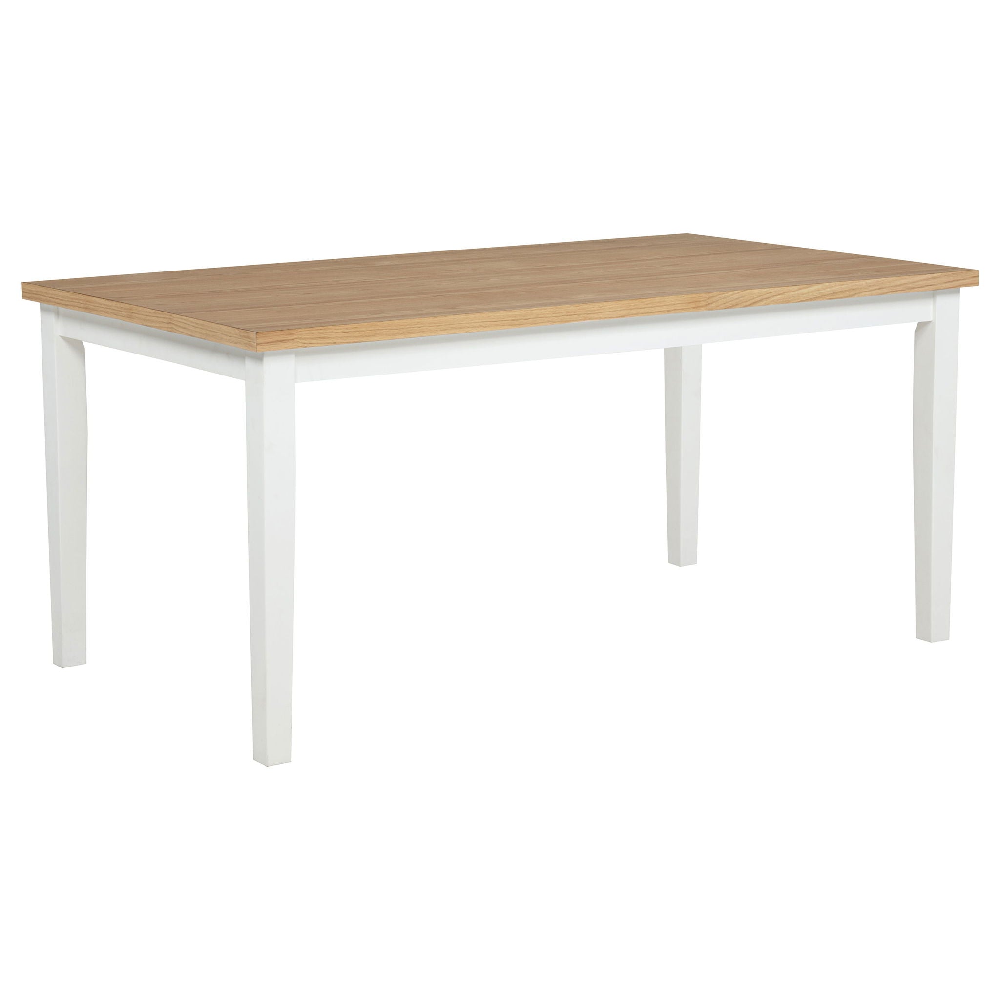 Andrews 66-inch Rectangular Dining Table Light Ash and White by Unique Piece Furniture