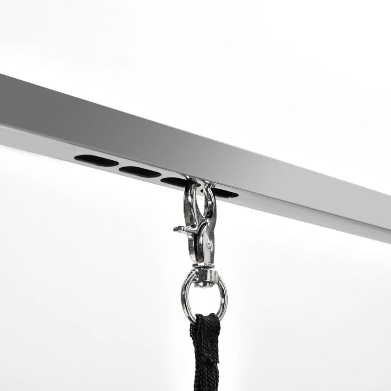 Large Size Grooming Table For Pet Dog And Cat With Adjustable Arm And Clamps Large Heavy Duty Animal Grooming Table - Blue by HouseOfZazla
