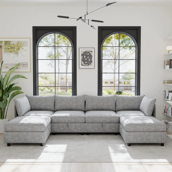 Modular Sectional Sofa, Convertible Sofa Seat With Storage