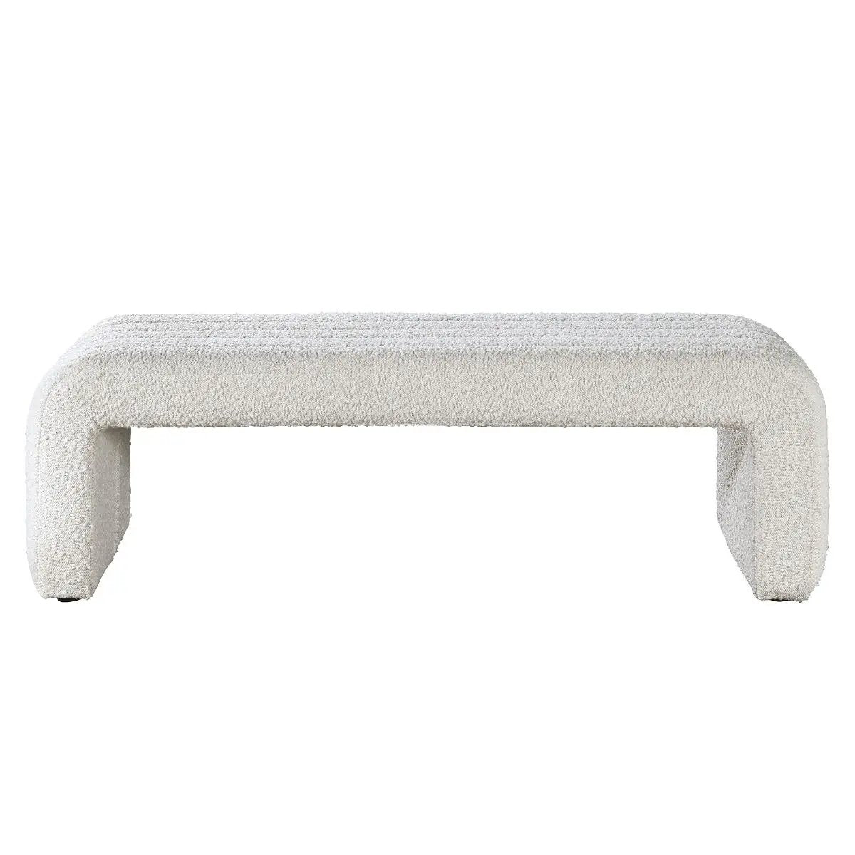 Sandro - Bench - Beige Boucle by Unique Piece Furniture