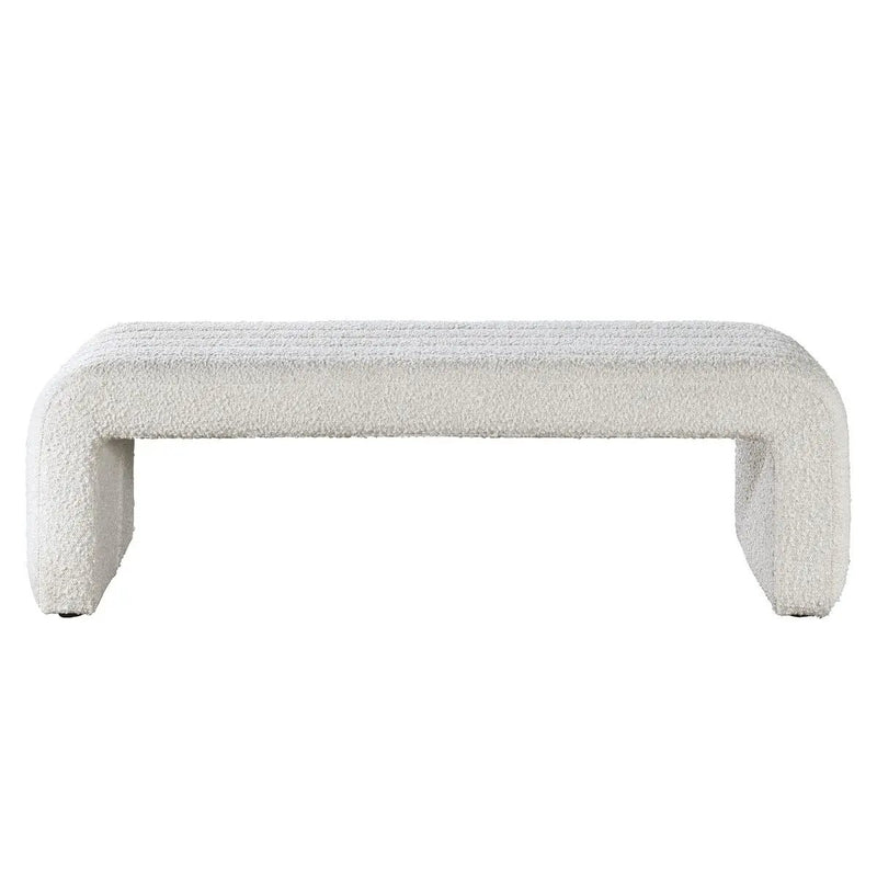 Sandro - Bench - Beige Boucle by Unique Piece Furniture