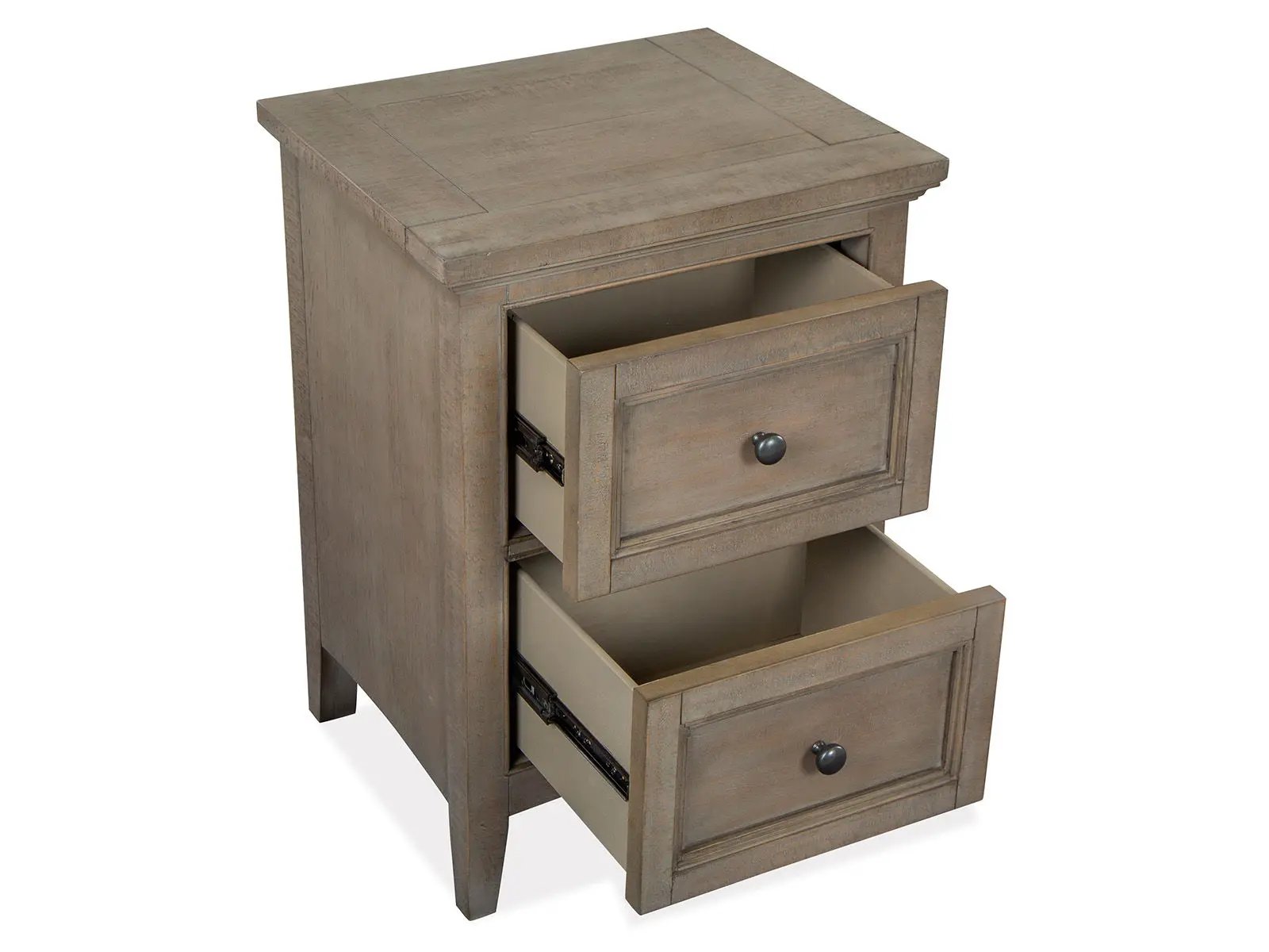 Paxton Place - Small Drawer Nightstand - Dovetail Gray by Unique Piece Furniture