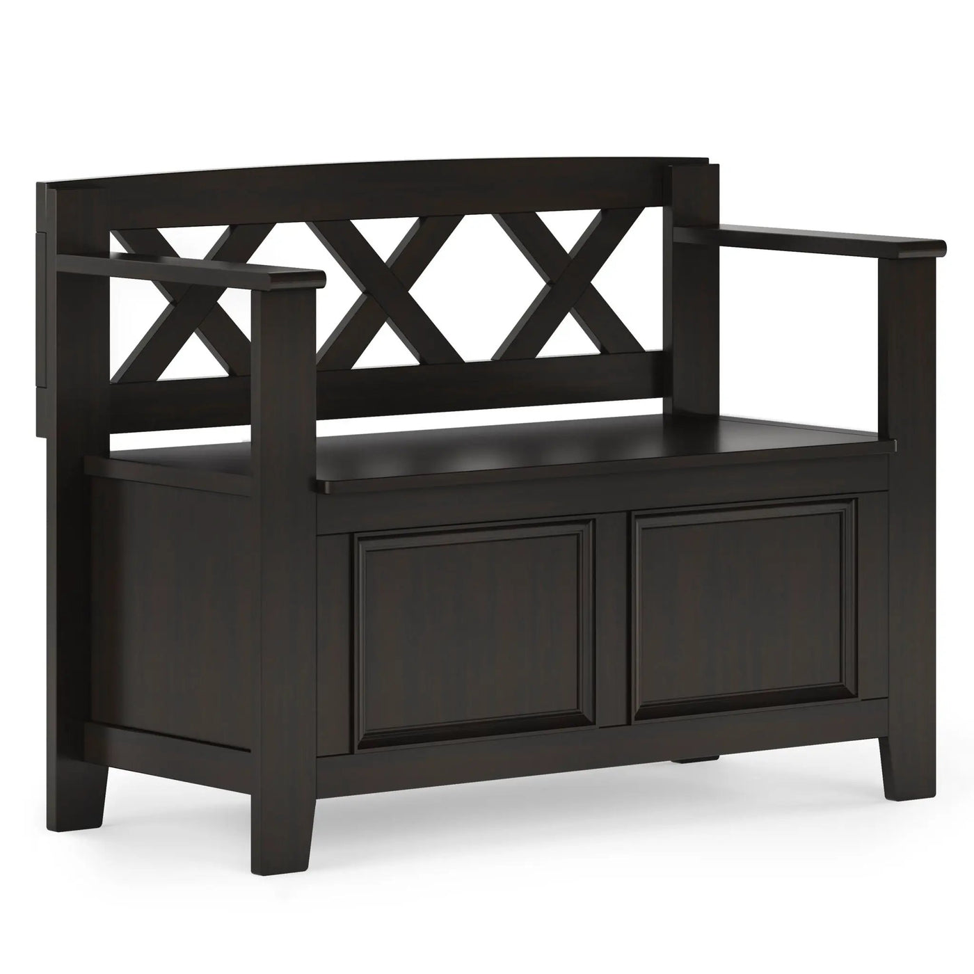 Amherst - Small Transitional Entryway Storage Bench by HouseOfZazla