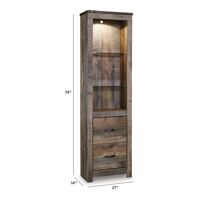 Trinell - Pier - 2-drawers - Brown, photo 2 of 3