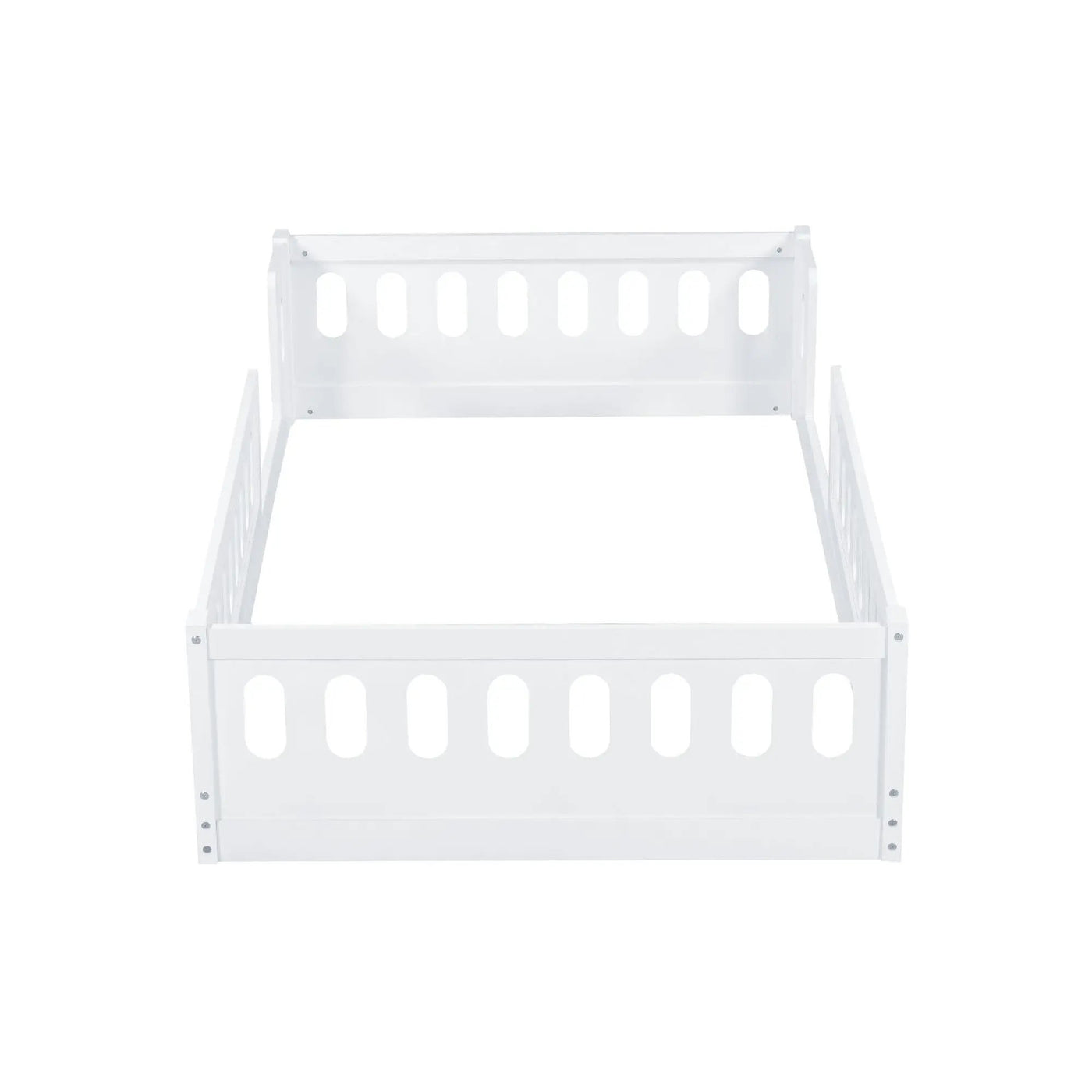 Platform Bed With Guardrail by HouseOfZazla
