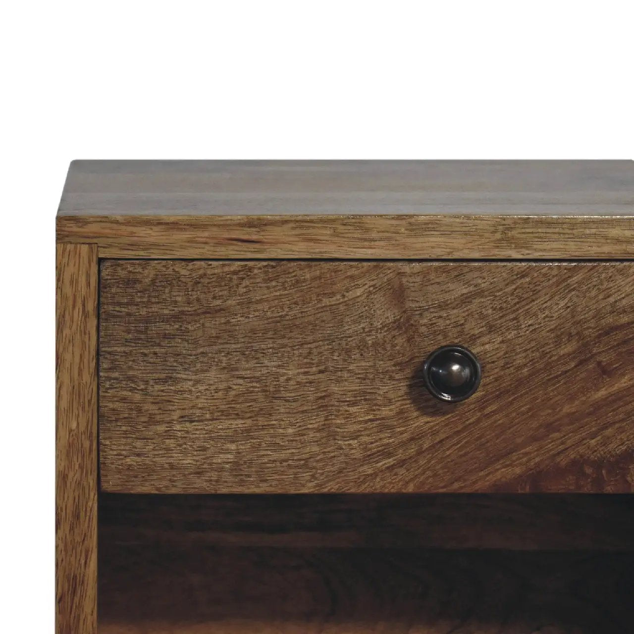 Solid Wood Floating Mini Classic Bedside Table by HouseOfZazla