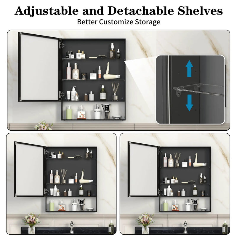 Medicine Cabinet With Mirror For Bathroom by Unique Piece Furniture