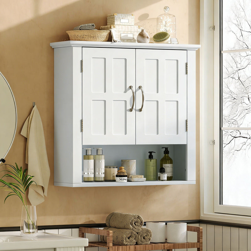 Multi Functional Wall Mounted Cabinet With Adjustable Shelves For Bathroom by HouseOfZazla