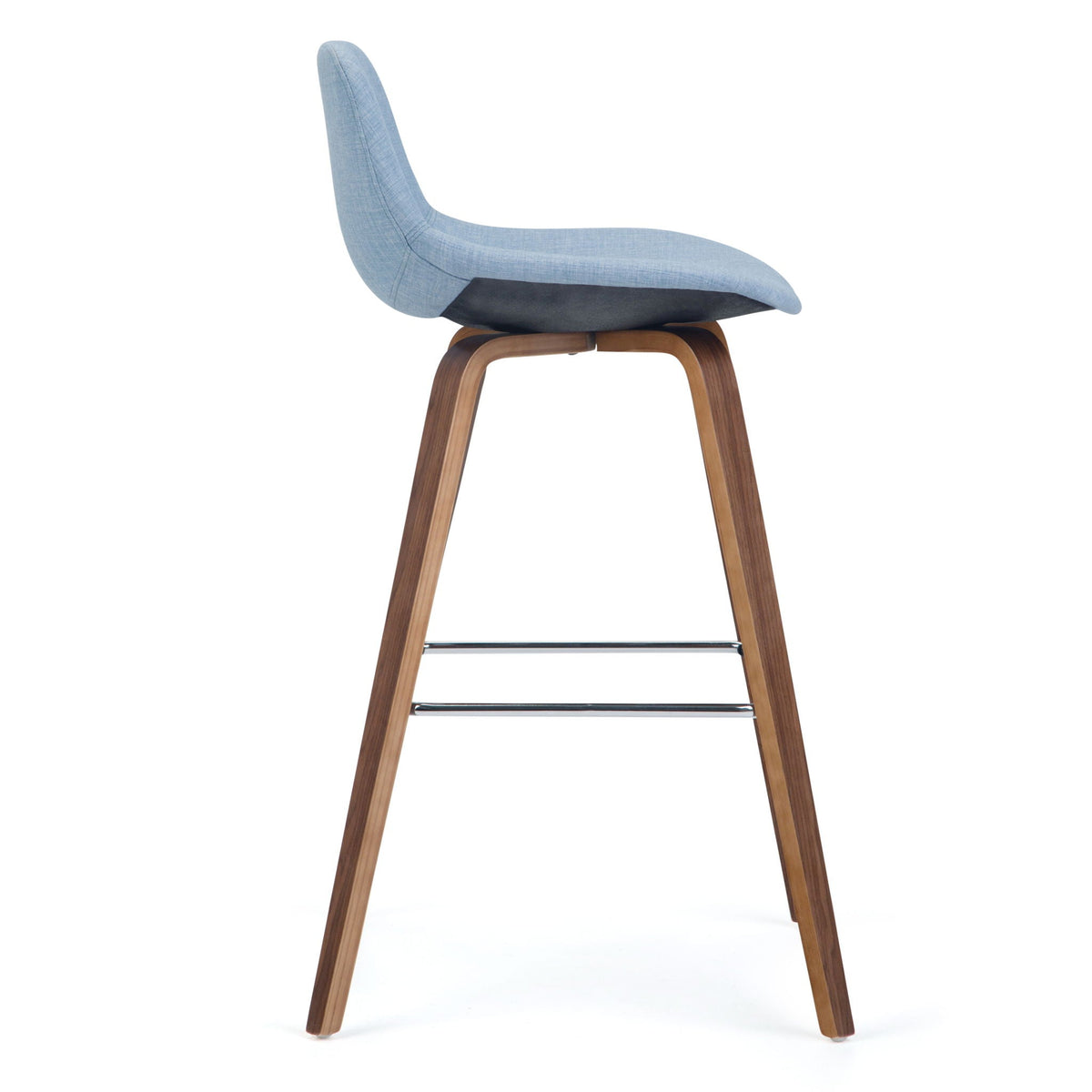 Bentwood Counter or Bar Height Stool Set of 2 with Foot Rest – Multiple Colors, photo 11 of 27