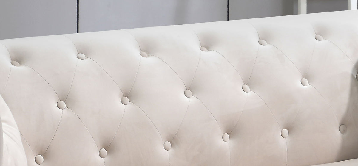 Elegant Contemporary Sofa with Nailhead Accents - Choice of Color, photo 6 of 17