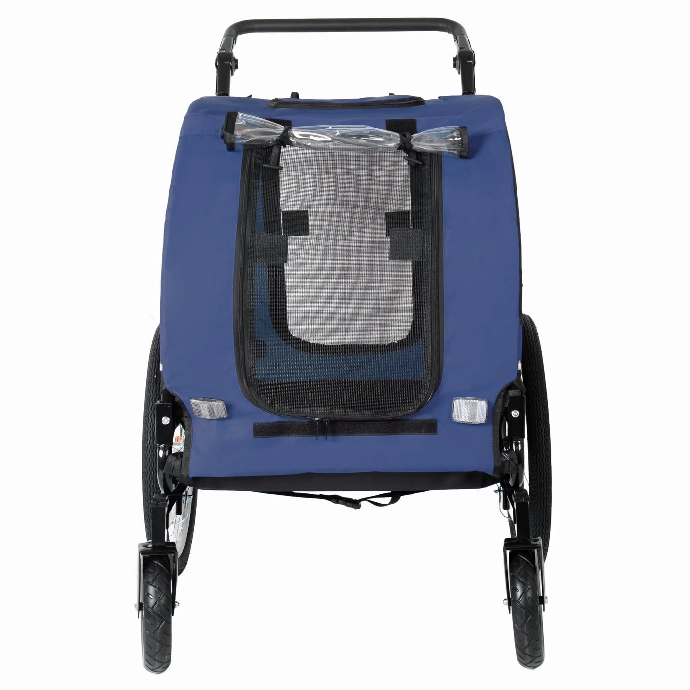 2-in-1 Bike Trailer & Pet Stroller for Dogs up to 100lbs by HouseOfZazla