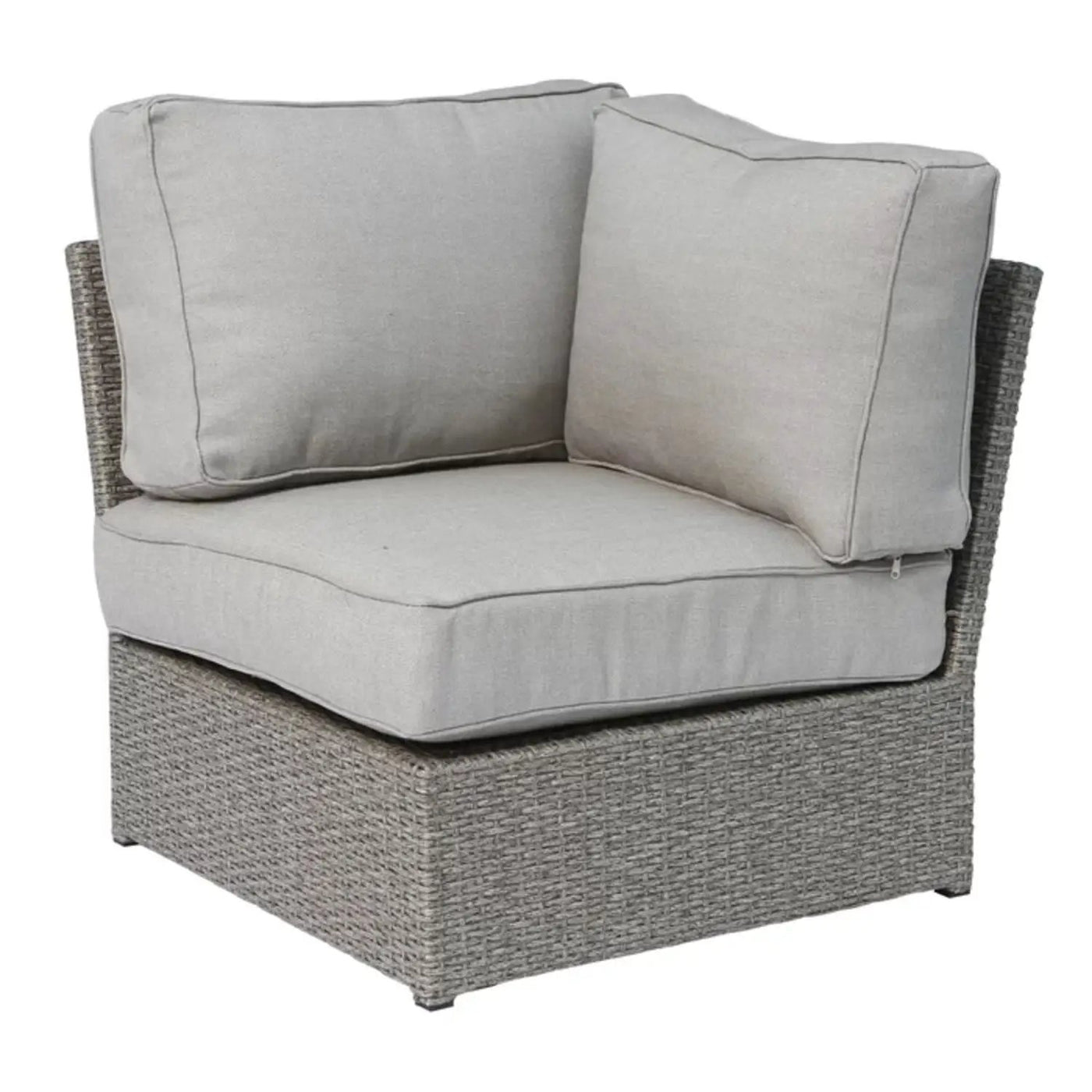 Shick - Corner Wedge Patio Chair With Cushions by HouseOfZazla