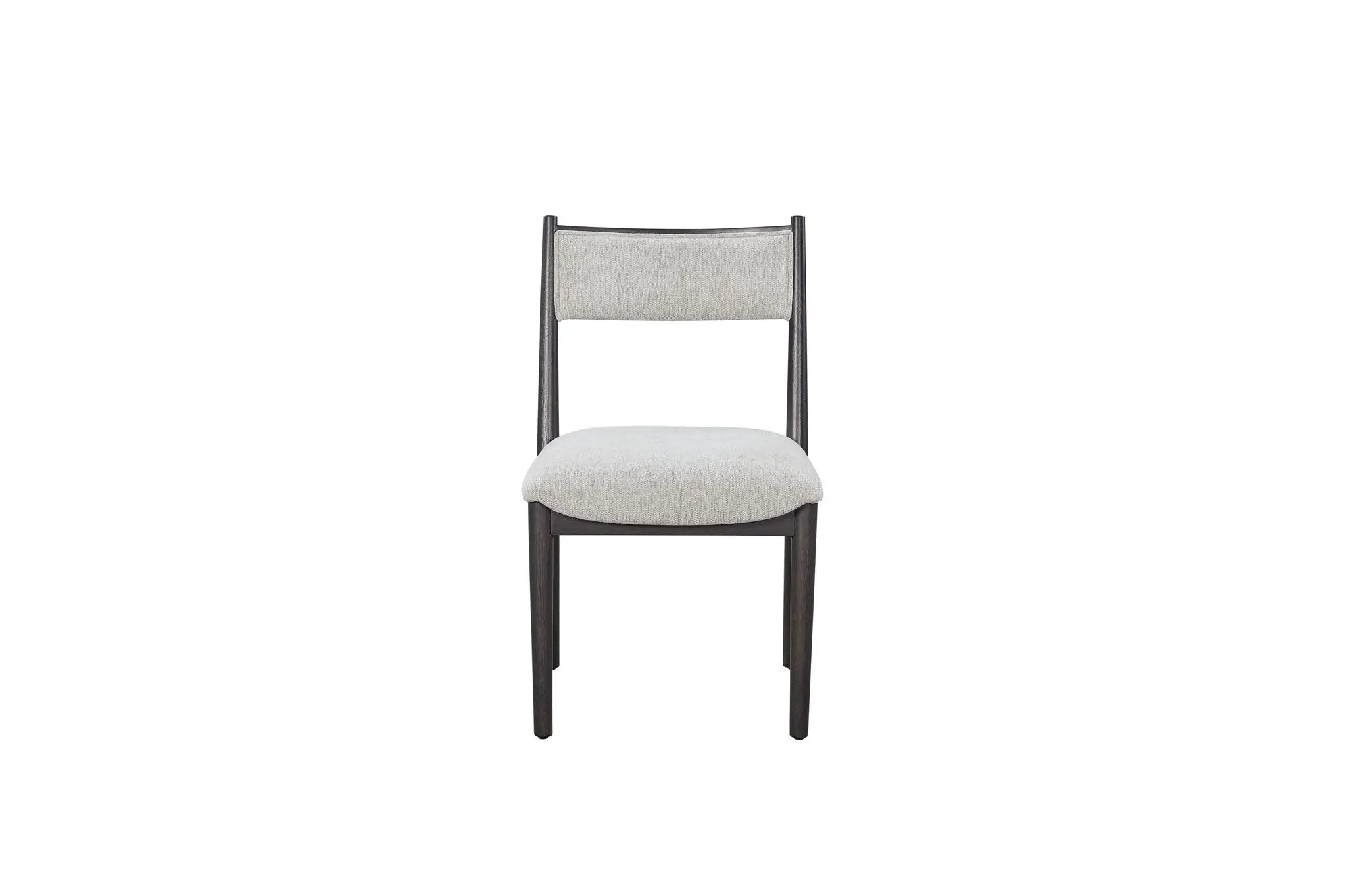 Comfortable Upholstery Cresent Chair (Set of 2) - Peppercorn by HouseOfZazla