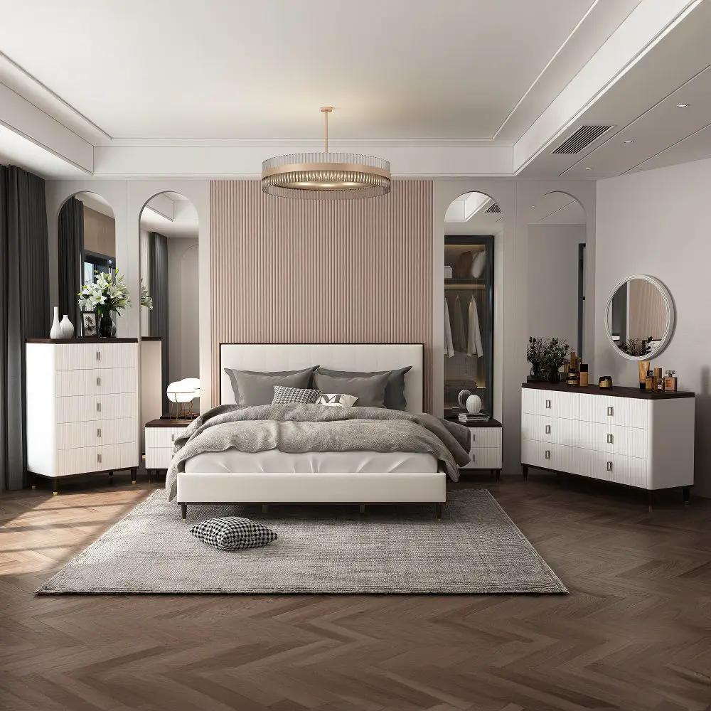 Carena - Dresser With Jewelry Tray - White & Brown by Unique Piece Furniture