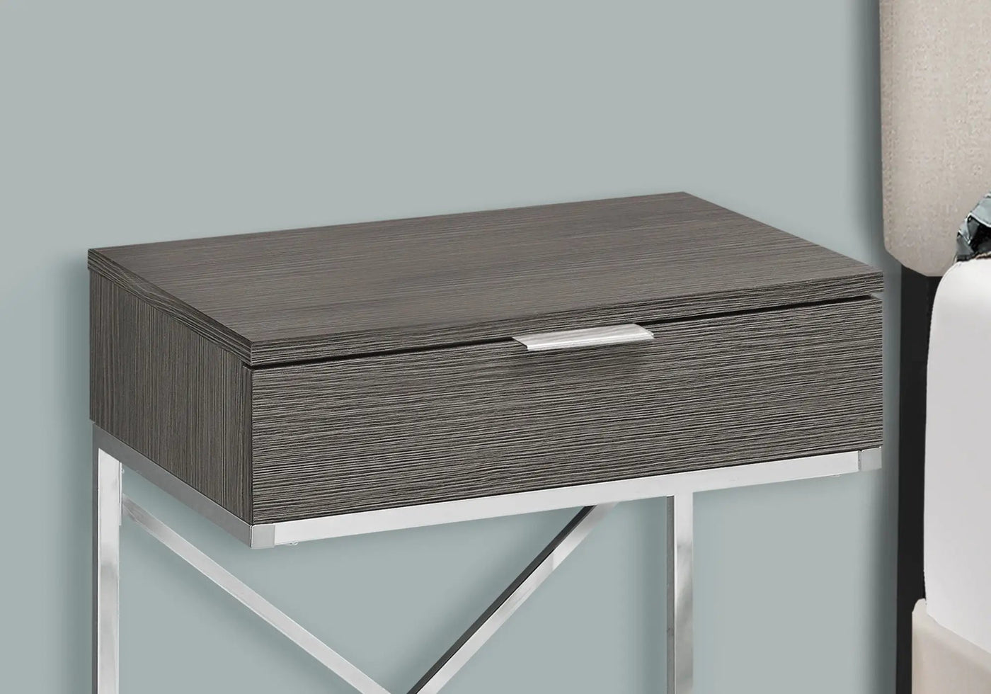 Accent Side Table, Storage Drawer, Spacious Tabletop, Contemporary & Modern by Unique Piece Furniture