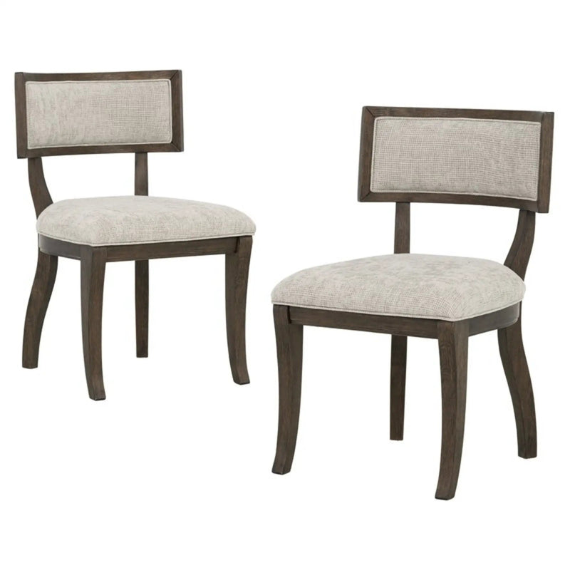 Marie - Upholstered Dining Chair (Set of 2) - Beige by HouseOfZazla