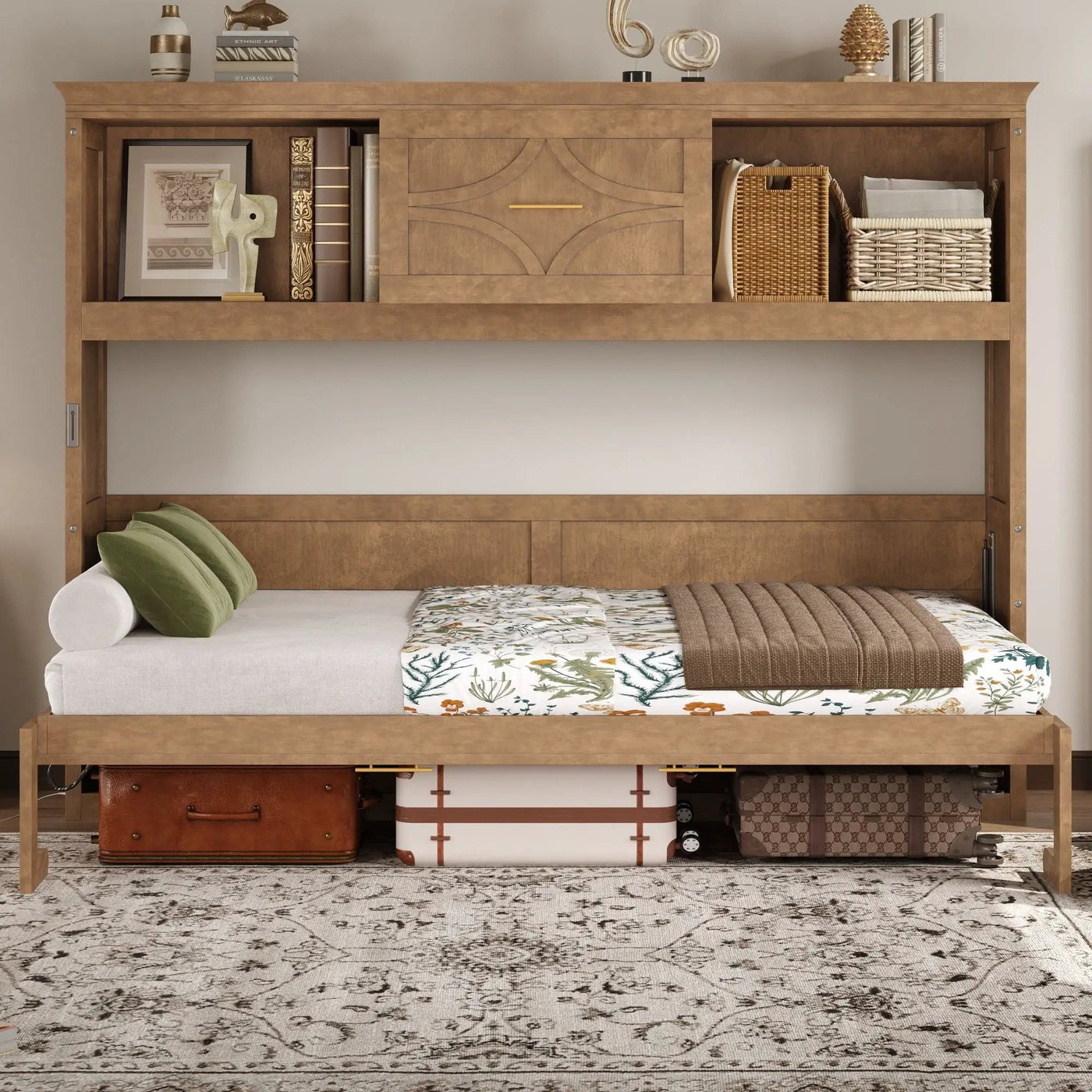 Murphy Bed With Charging Station And Drawer by Unique Piece Furniture