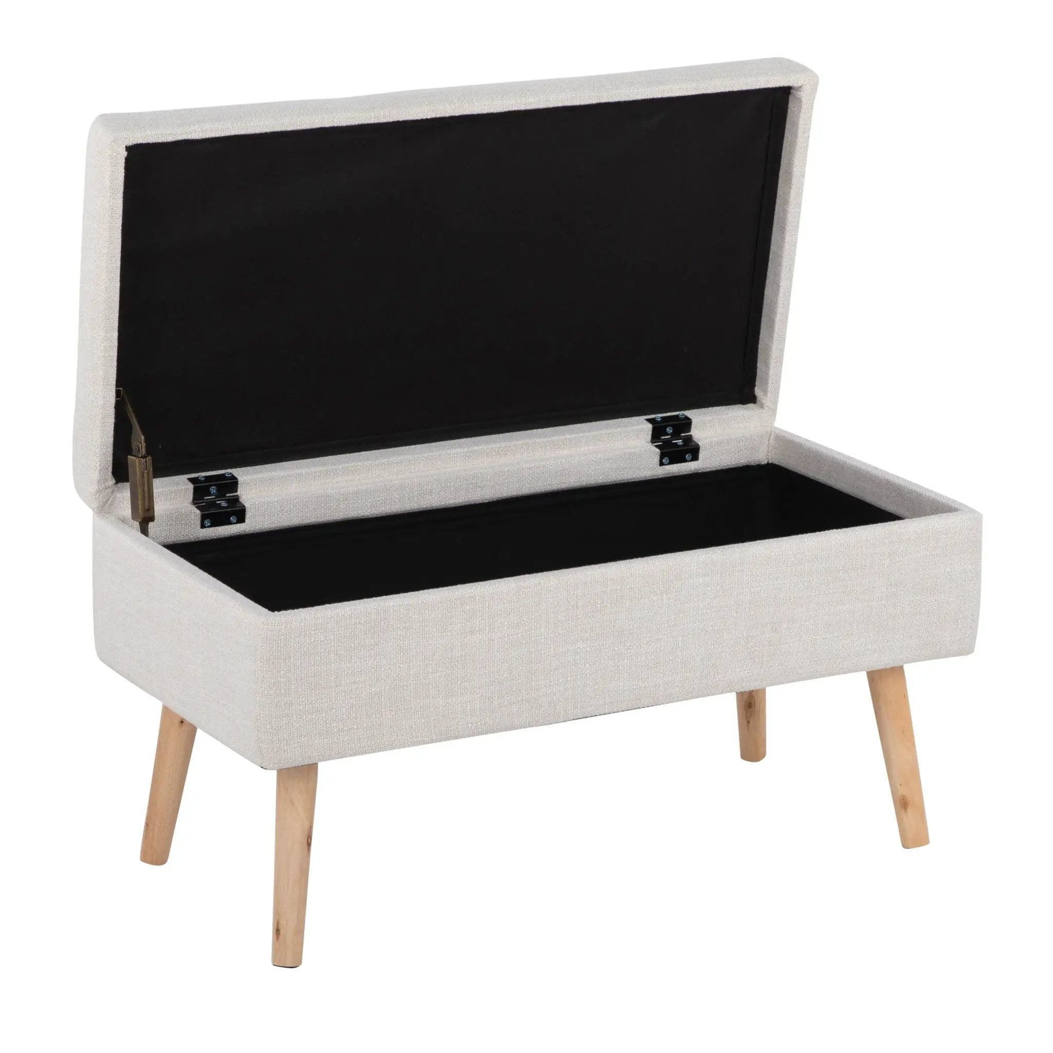 Versatile Storage Contemporary Bench by Unique Piece Furniture