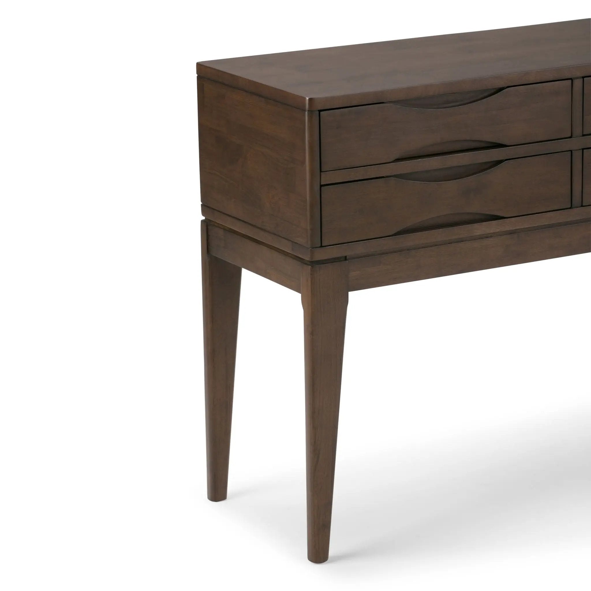 Harper - Hallway Console Table - Walnut Brown by HouseOfZazla