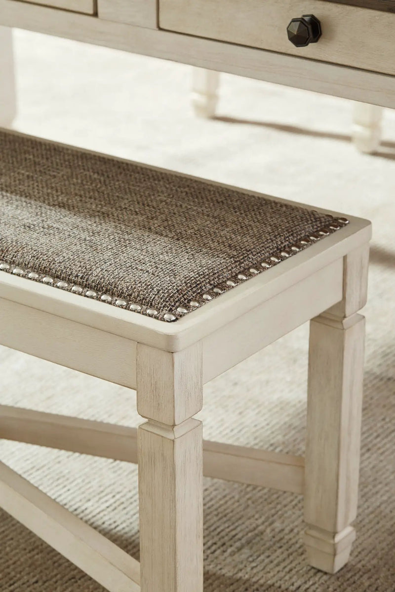 Bolanburg - Large UPH Dining Room Bench - Beige by Unique Piece Furniture