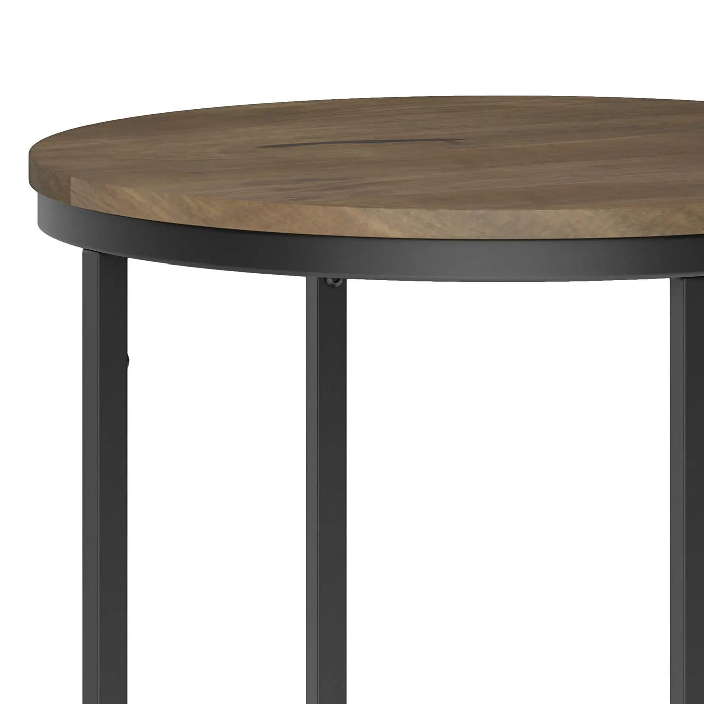 Jenna - Handcrafted Round Side Table by HouseOfZazla