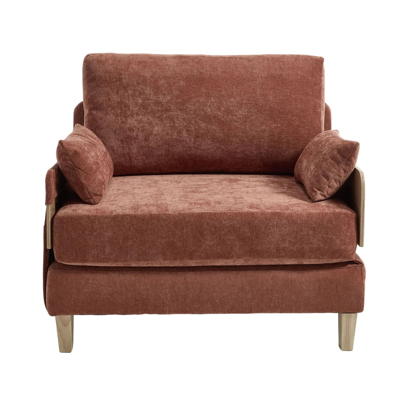 Mid Century Modern Foldable Sofa Bed, 3 In 1 Convertible Sleeper With 3 Pillows by HouseOfZazla