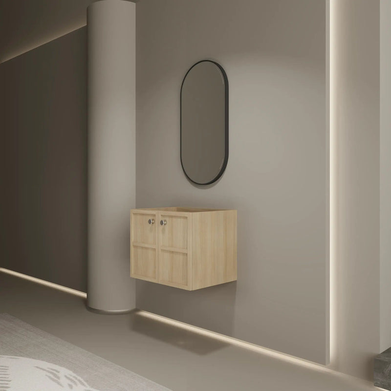 Modern Wall Mounted Bathroom Vanity With Soft Closing Doors by Unique Piece Furniture