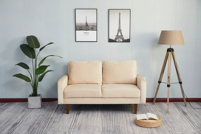 Comfortable Loveseat With Durable Construction by HouseOfZazla